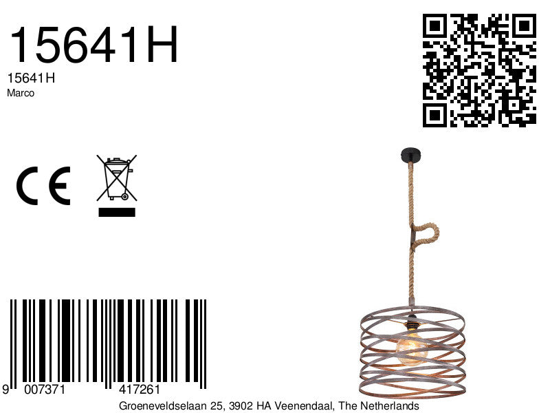 metalen-spiraal-zwarte-retro-hanglamp-globo-marco-variant-image8a
