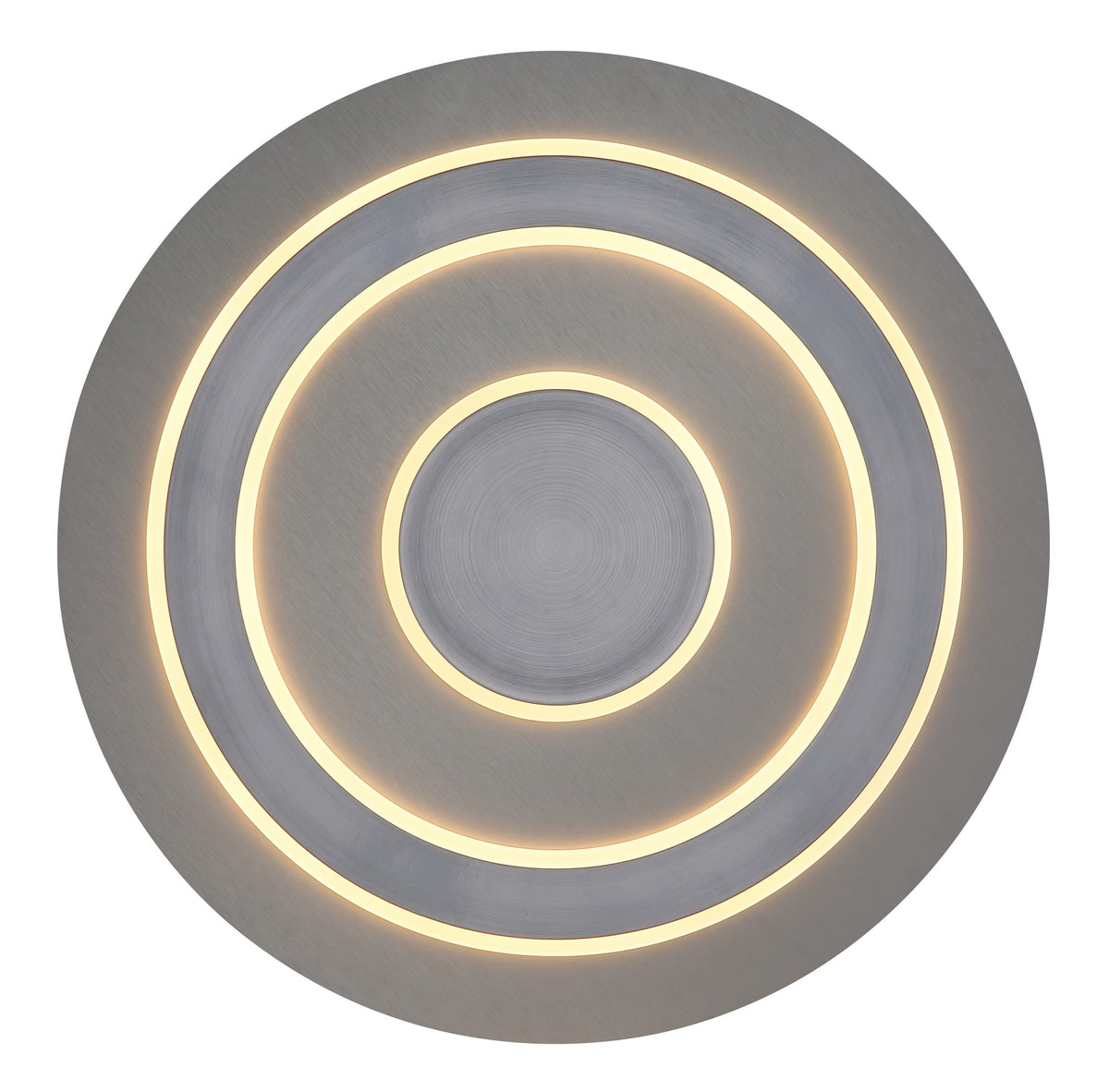 Grande lâmpada de teto LED de plástico na cor antracite – imagem 2