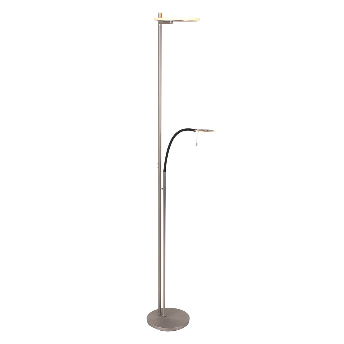 Steinhauer Turound Steel LED Floor Lamp with Reading Arm – image 1