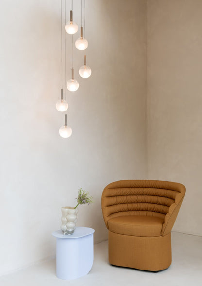 Luminária pendente de 6 luces em vidro de areia com caráter It's About RoMi Murano – imagem 4