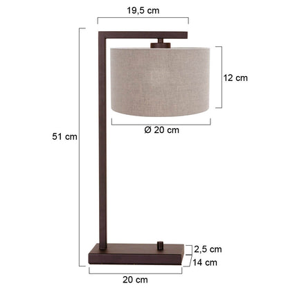 compacte-cacao-tafellamp-met-grijs-linnen-en-veel-textuur-steinhauer-stang-variant-image7