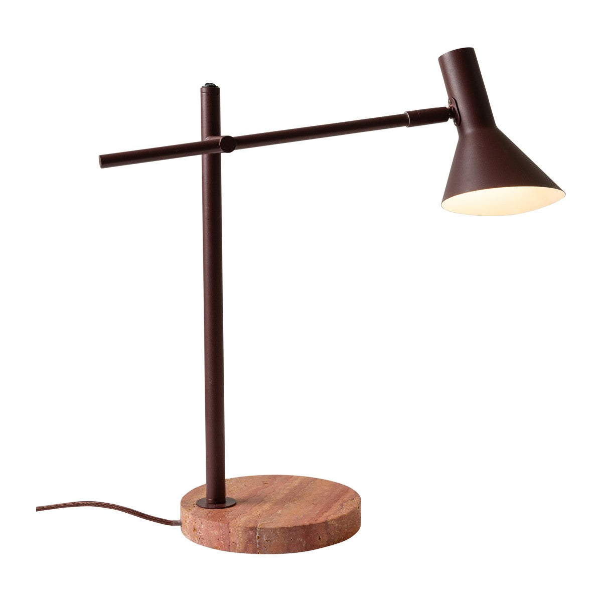 Lampă de masă travertin bordeaux elegant It's About RoMi Izmir