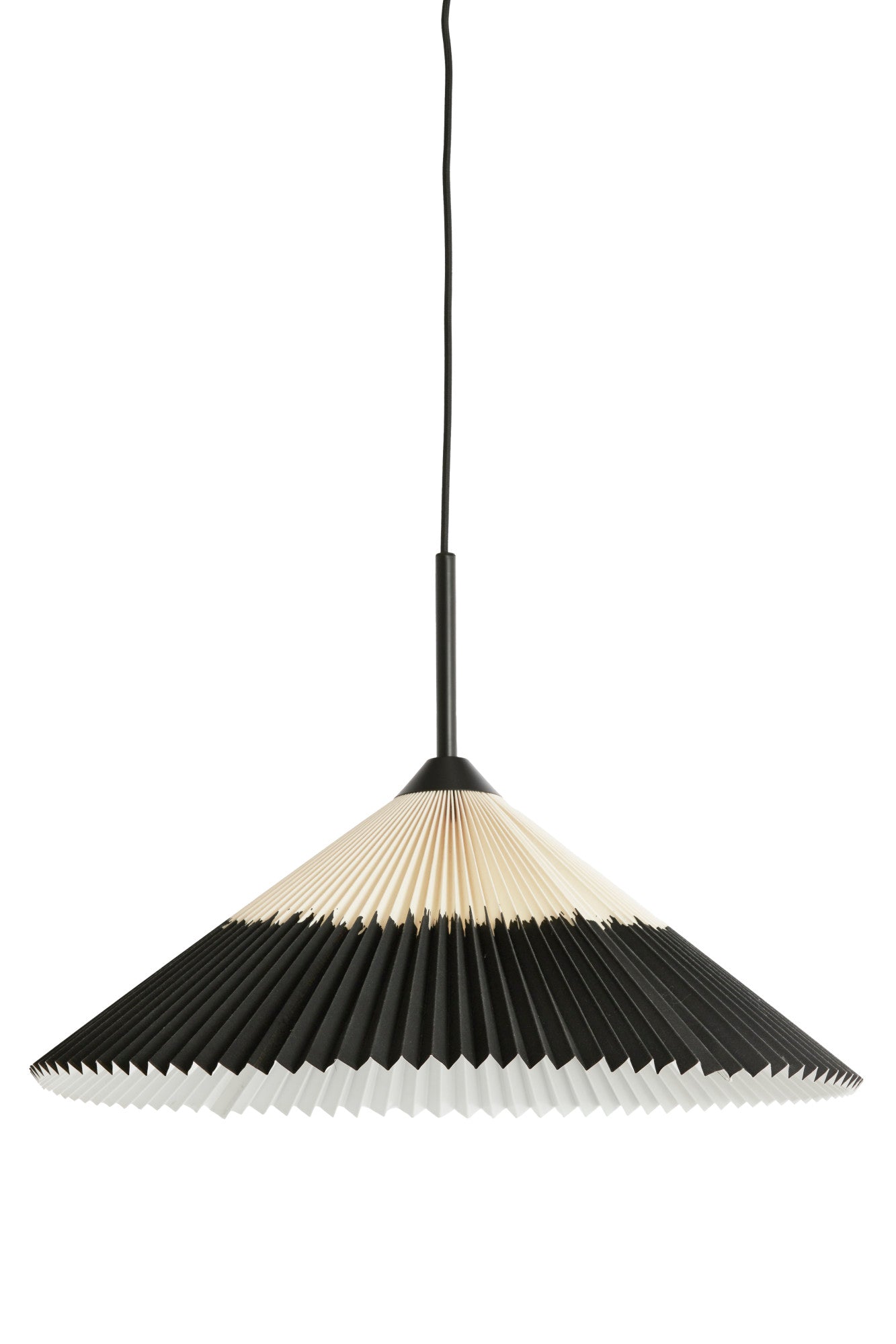 hanglamp-naturel-zwart-textiel-geplooid-light-living-pleated-variant-image1