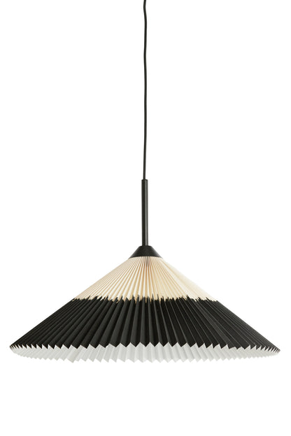 hanglamp-naturel-zwart-textiel-geplooid-light-living-pleated-variant-image1