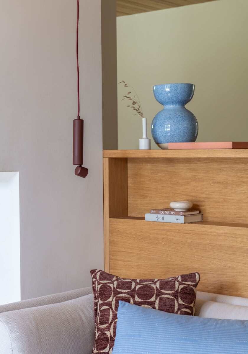 Bordeauxrode aluminium hanglamp met richtbare spot It's About RoMi Milan – afbeelding 11