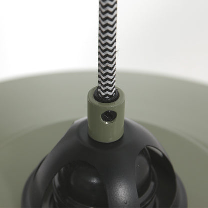 Zielona metalowa lampa wisząca Mexlite Nove – zdjęcie 12