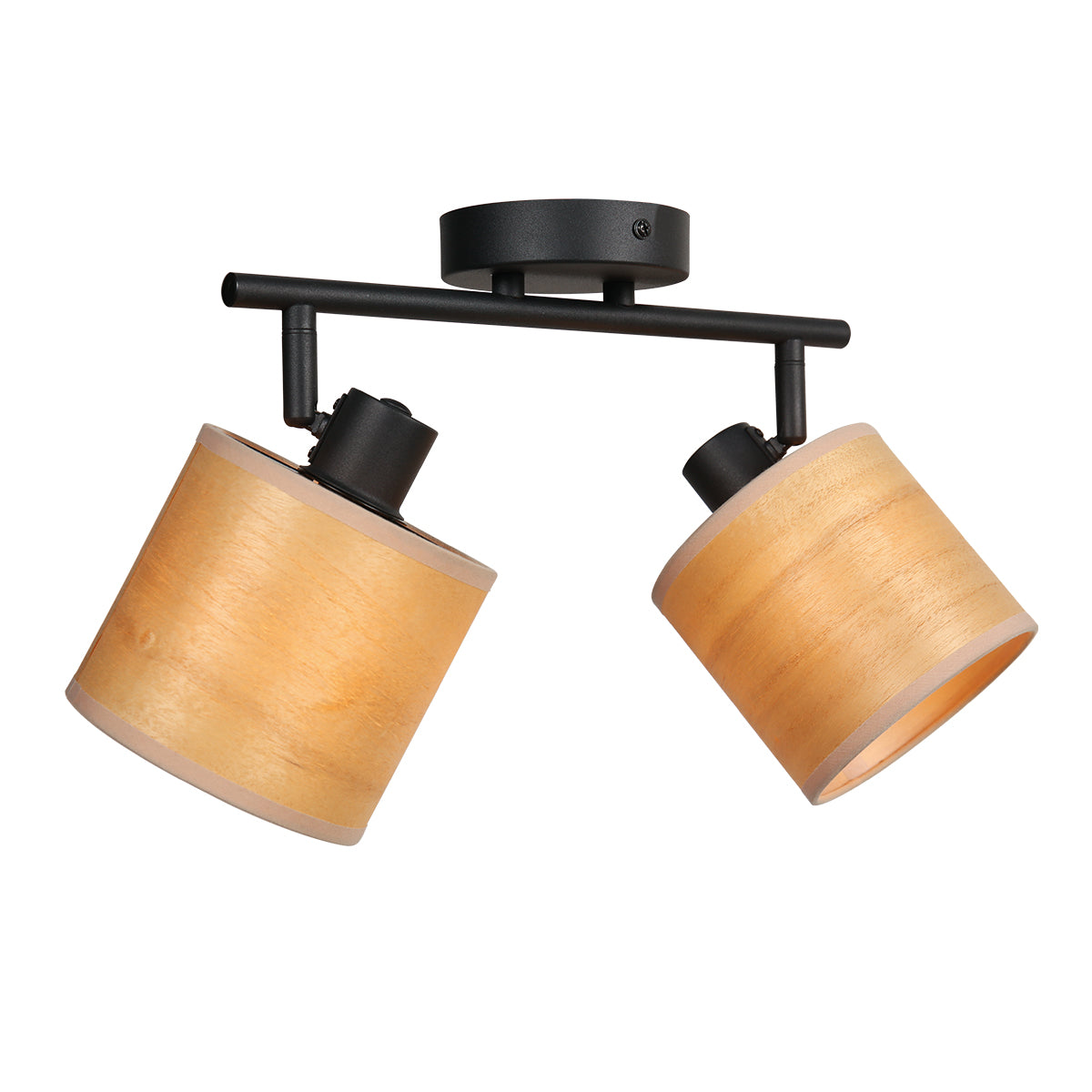 tweelichts-spot-zwart-bamboe-kappen-mexlite-bambus-main-image