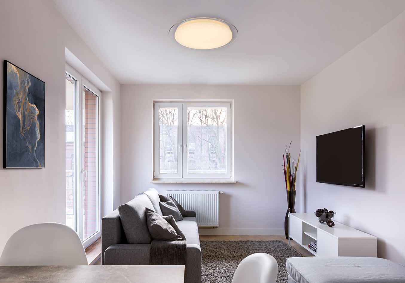 witte-moderne-stalen-plafondlamp-globo-optima-variant-image2