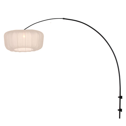 zwarte-boog-wandlamp-met-beige-kap-steinhauer-vella-lino-variant-image1