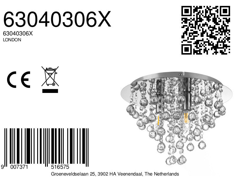 moderne-chroom-plafondlamp-globo-london-variant-image8a