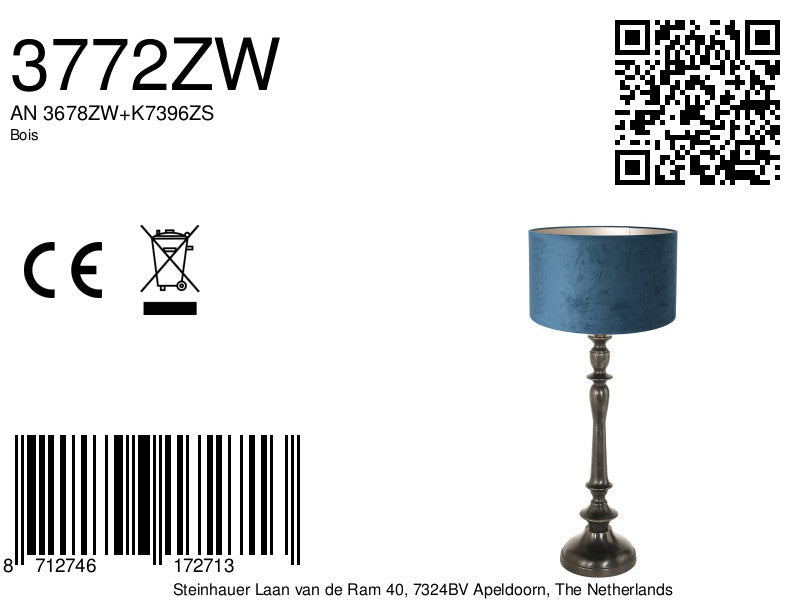 vintage-blauwe-tafellamp-zwarte-voet-steinhauer-bois-variant-image8a