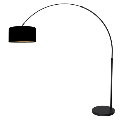 booglamp-zwart-met-zwarte-linnen-kap-verstelbaar-e27-mexlite-flair-variant-image1