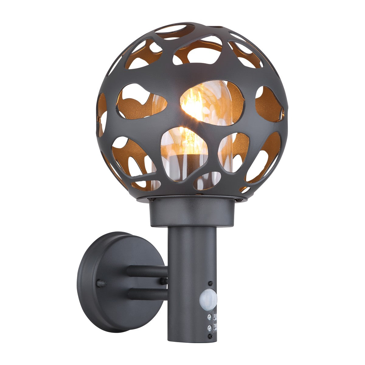 Lampada da esterno in acciaio inossidabile antracite affascinante