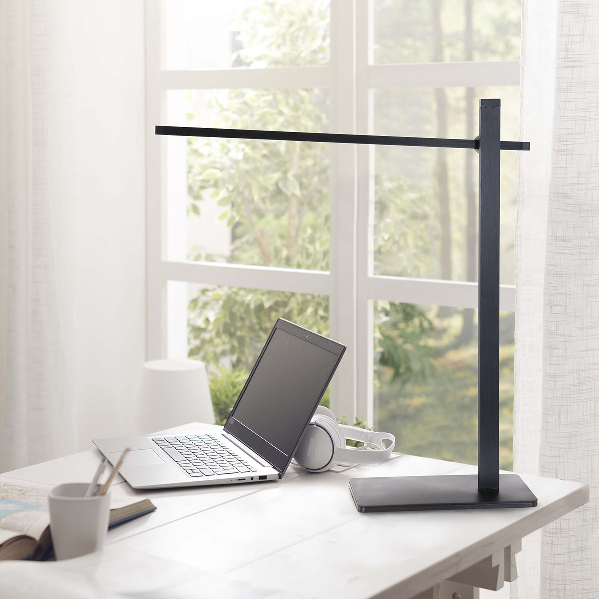 Mexlite Stekk zwarte dimbare LED-tafellamp – afbeelding 2