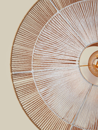 Lampada a sospensione in carta di colore naturale affascinante GOOD&MOJO Lumbini – immagine 1