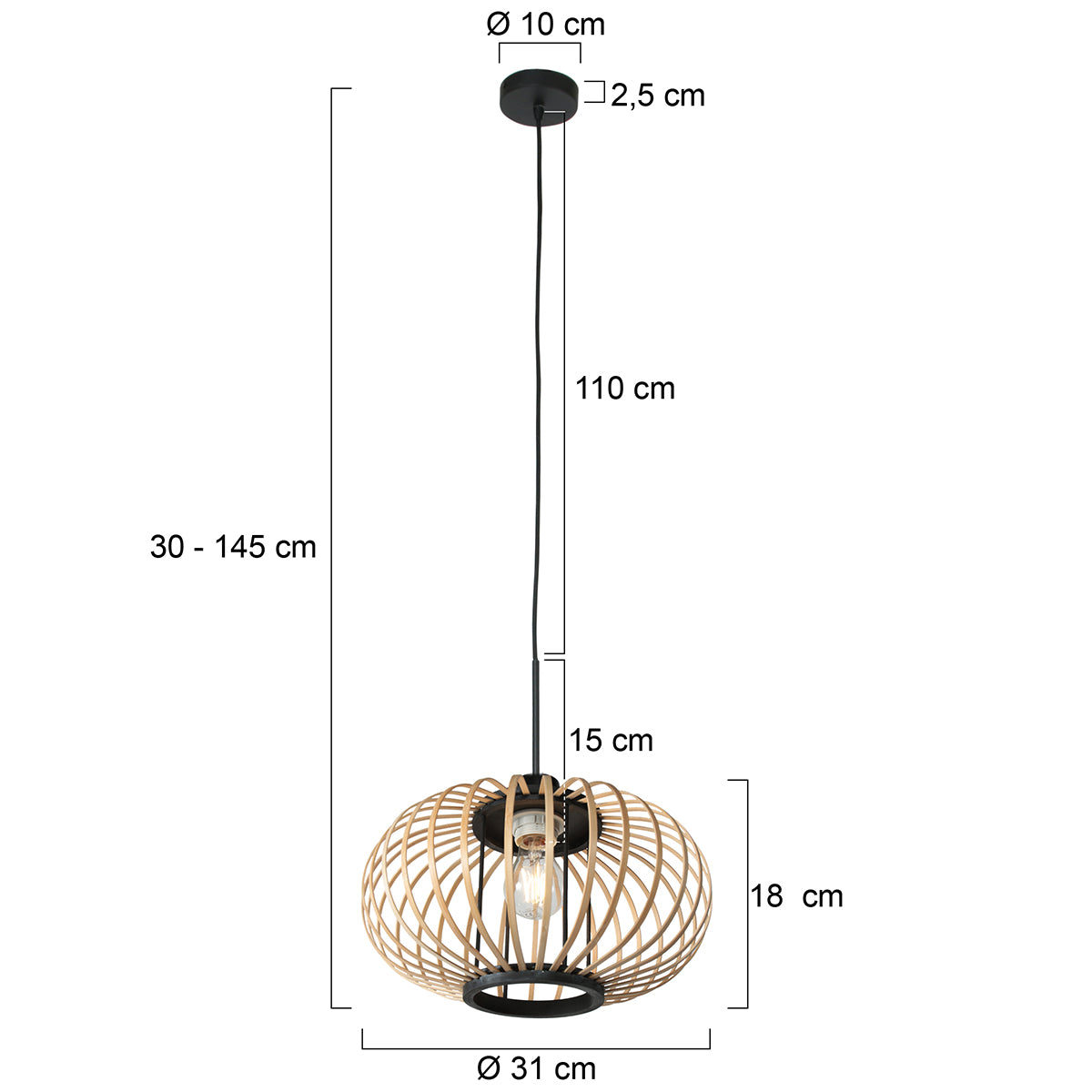zwarte-pendel-met-bamboekap-steinhauer-sparkled-light-variant-image7