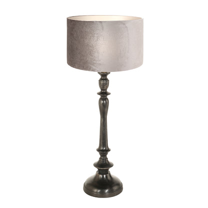 klassieke-zwarte-tafellamp-zilveren-lampenkap-steinhauer-bois-variant-image1