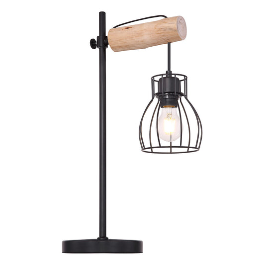 tafellamp-zwart-metaal-retro-globo-mina-main-image