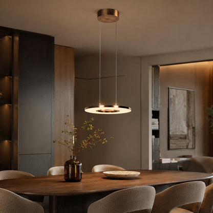 Steinhauer Exclusive Soleil hanglamp brons met draaibare ringen – afbeelding 2
