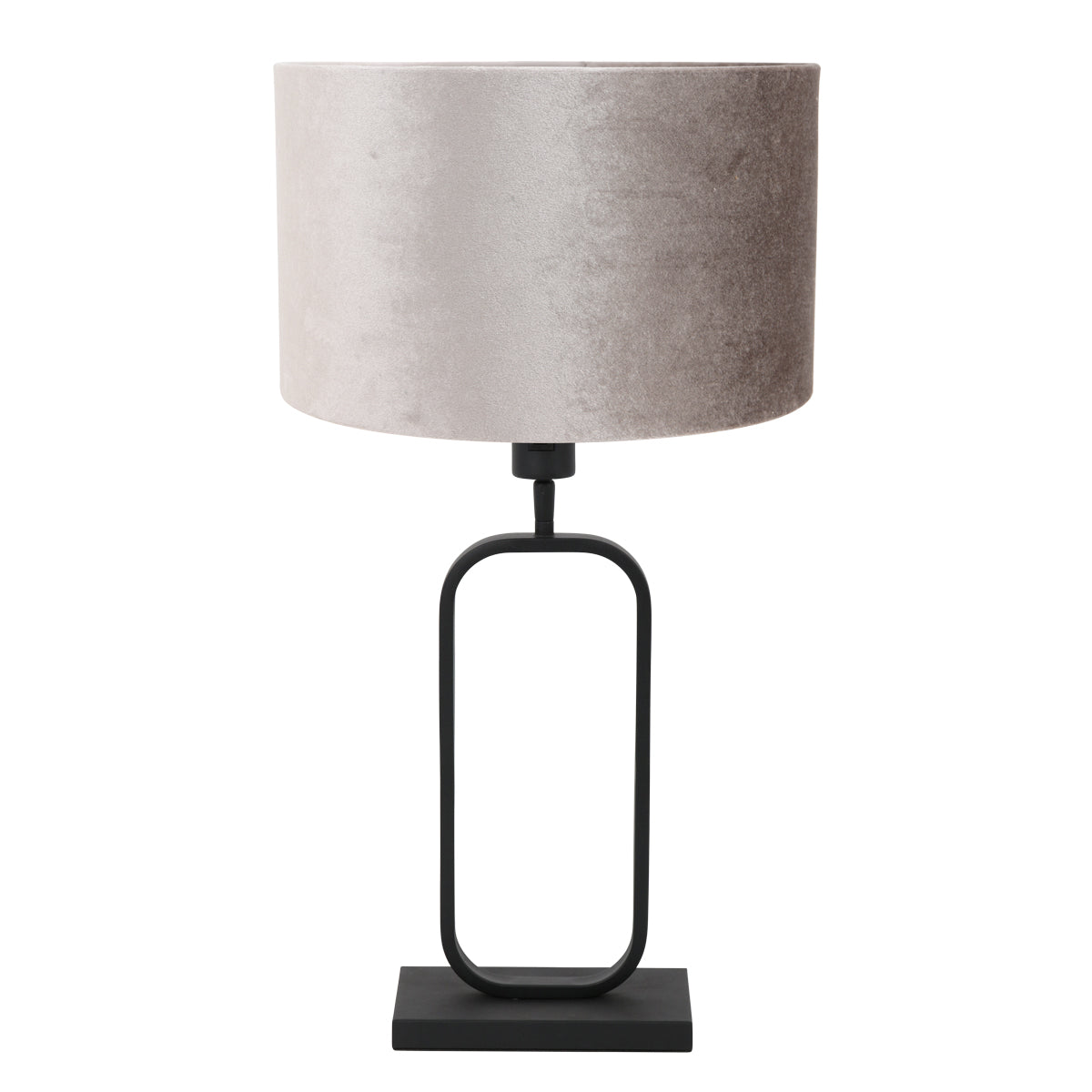 zwarte-tafellamp-met-grijze-velours-kap-steinhauer-stang-main-image