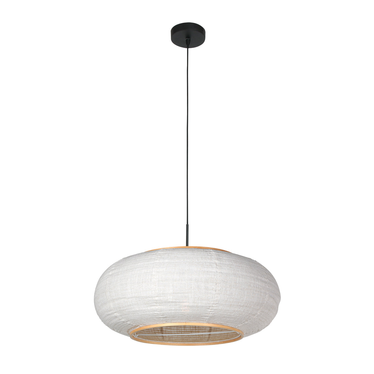 silva-alba-hanglamp-zwart-met-linnen-kap-o60-cm-variant-image1