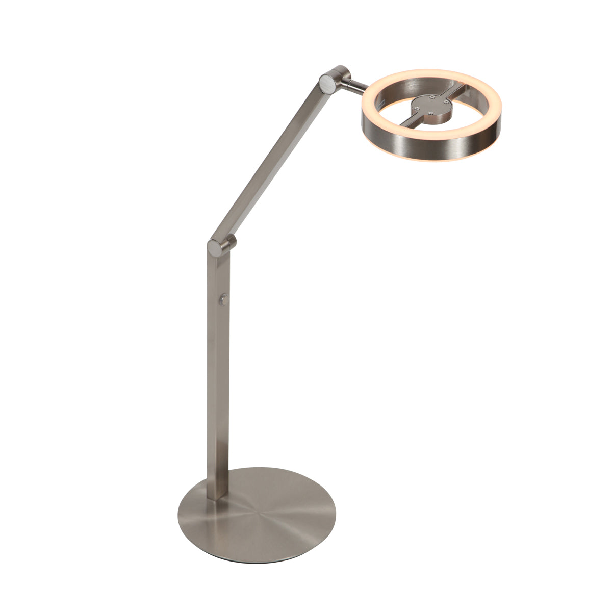 Steinhauer Ringlux Steel LED Table Lamp – image 1
