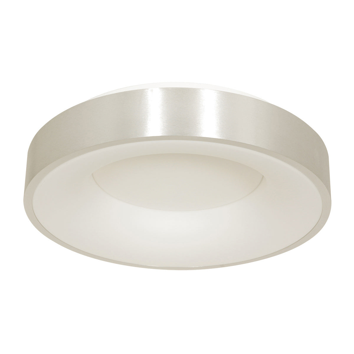 Steinhauer Ringlede ronde LED-plafonnière zilver – afbeelding 1