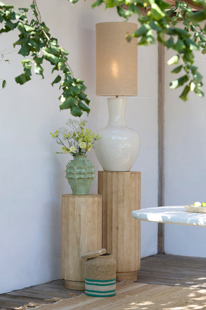 verfijnde-groene-keramieken-vaas-van-light-living-loseto-variant-image2