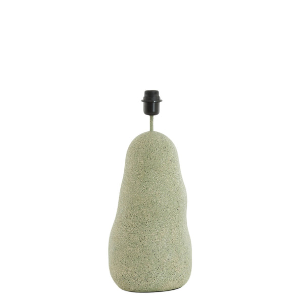 Ronde lichtgroene lampvoet AGADO – Light & Living