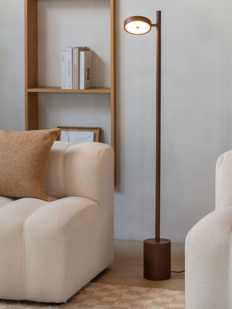 Lampada da terra in legno di frassino marrone elegante GOOD&MOJO Okinawa – immagine 5