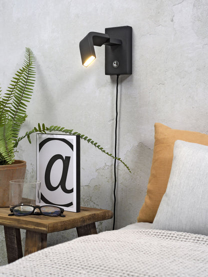 wandlamp-modern-zwart-metaal-its-about-romi-zurich-variant-image1