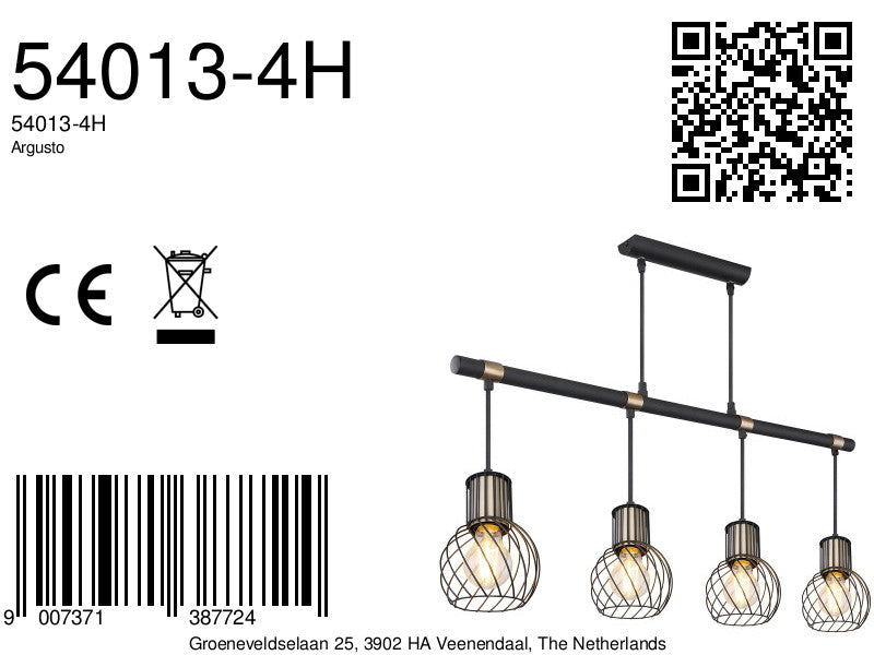 hanglamp-4-lichts-rasterkap-zwart-goud-globo-argusto-variant-image8a