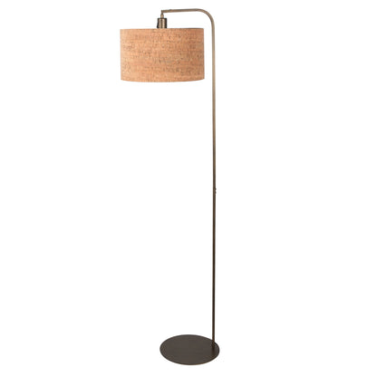 bronskleurige-vloerlamp-met-beige-kurk-kap-steinhauer-stang-variant-image1