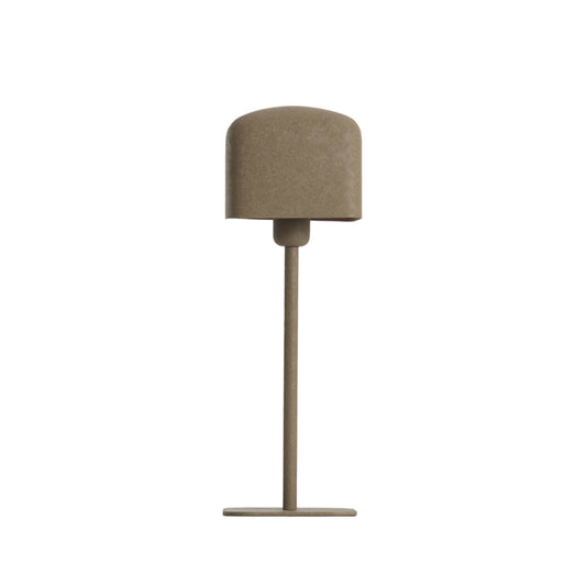Stor mørkebrun metalbordlampe Light & Living Elenie