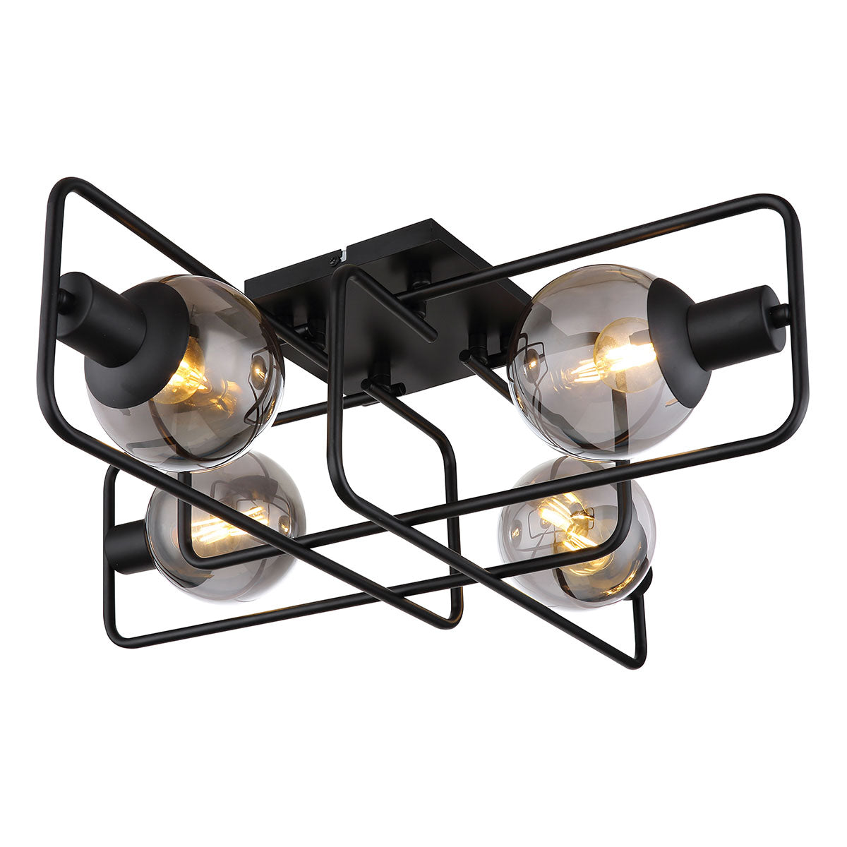 hoekige-moderne-zwarte-plafondlamp-globo-blama-main-image