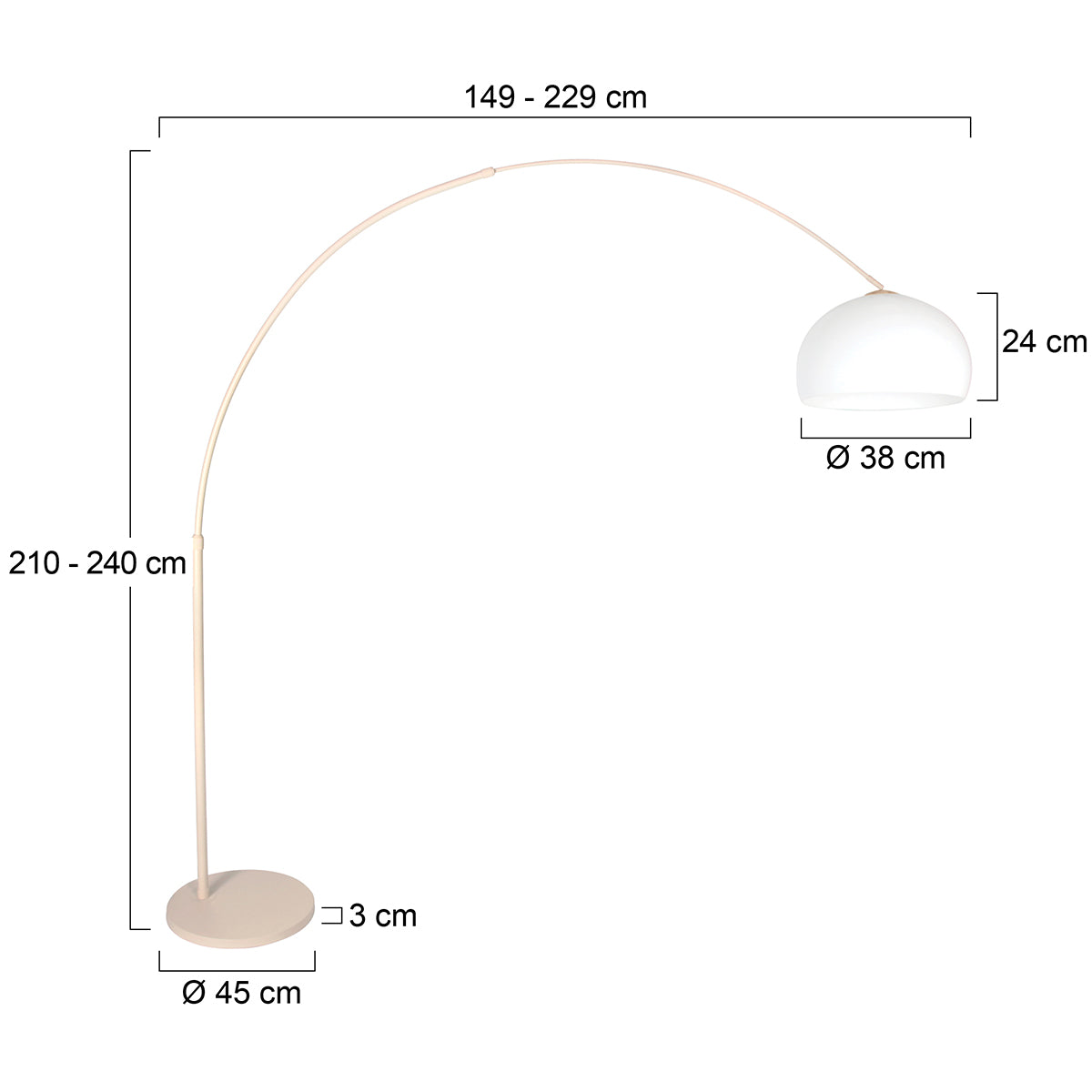 beige-booglamp-design-met-witte-kap-steinhauer-sparkled-light-variant-image7
