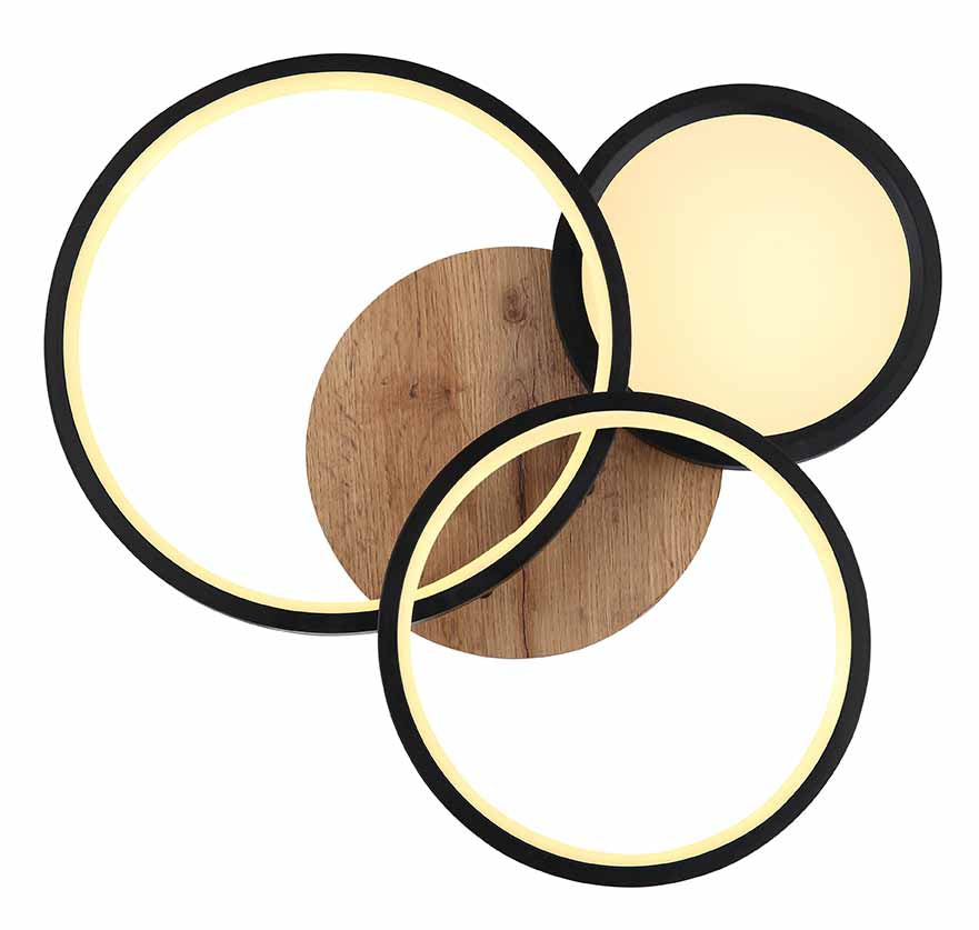 ronde-metalen-plafondlampen-zwart-globo-sid-variant-image1