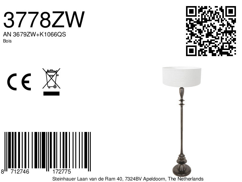 klassieke-zwarte-vloerlamp-witte-lampenkap-steinhauer-bois-variant-image8a