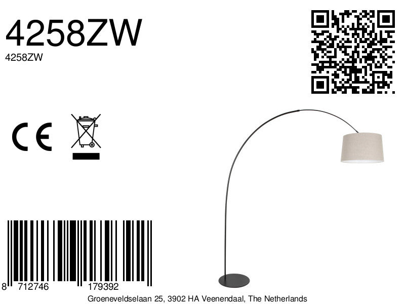 simpele-booglamp-zwart-met-grijze-kap-anne-lighting-curve-variant-image8a