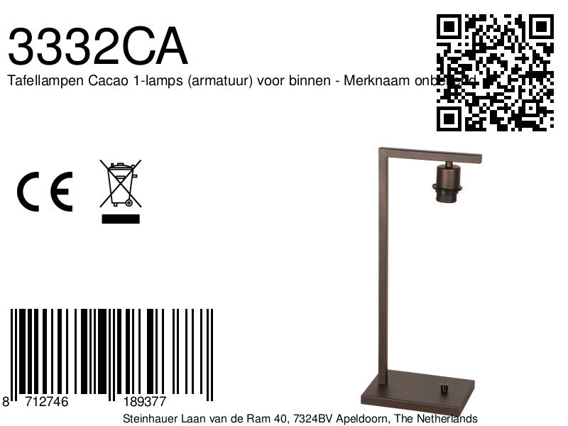 cacao-tafellamp-armatuur-voor-kap-op-voet-steinhauer-stang-variant-image8a
