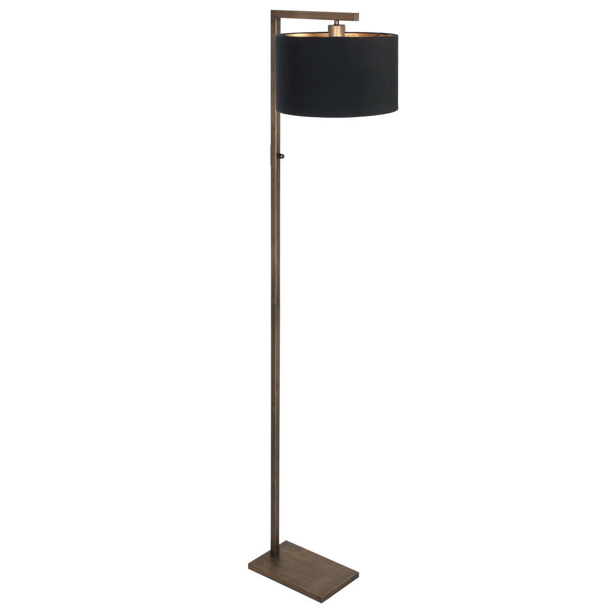 chique-bronzen-vloerlamp-met-zwart-en-goud-van-steinhauer-variant-image1