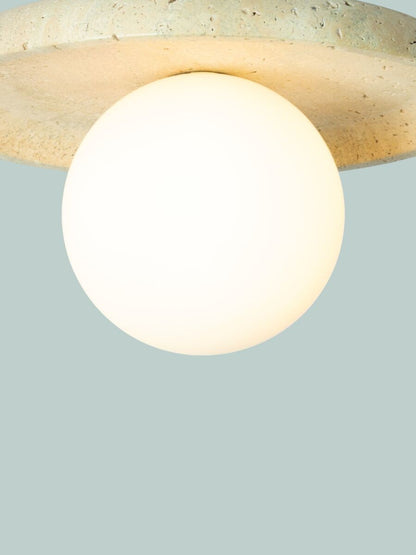 Suur valge travertiinist laelamp It's About RoMi Tivoli – pilt 2