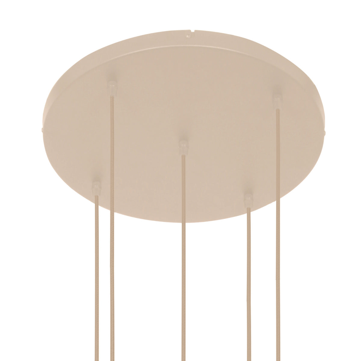 Lampadario Bollique Steinhauer a 5 luci color crema – immagine 6