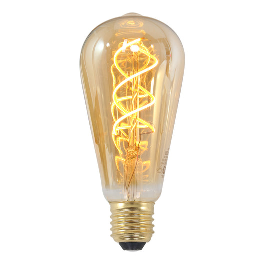 dimbare-led-lichtbron-met-gedraaid-filament-e27-5w-warm-licht-steinhauer-main-image