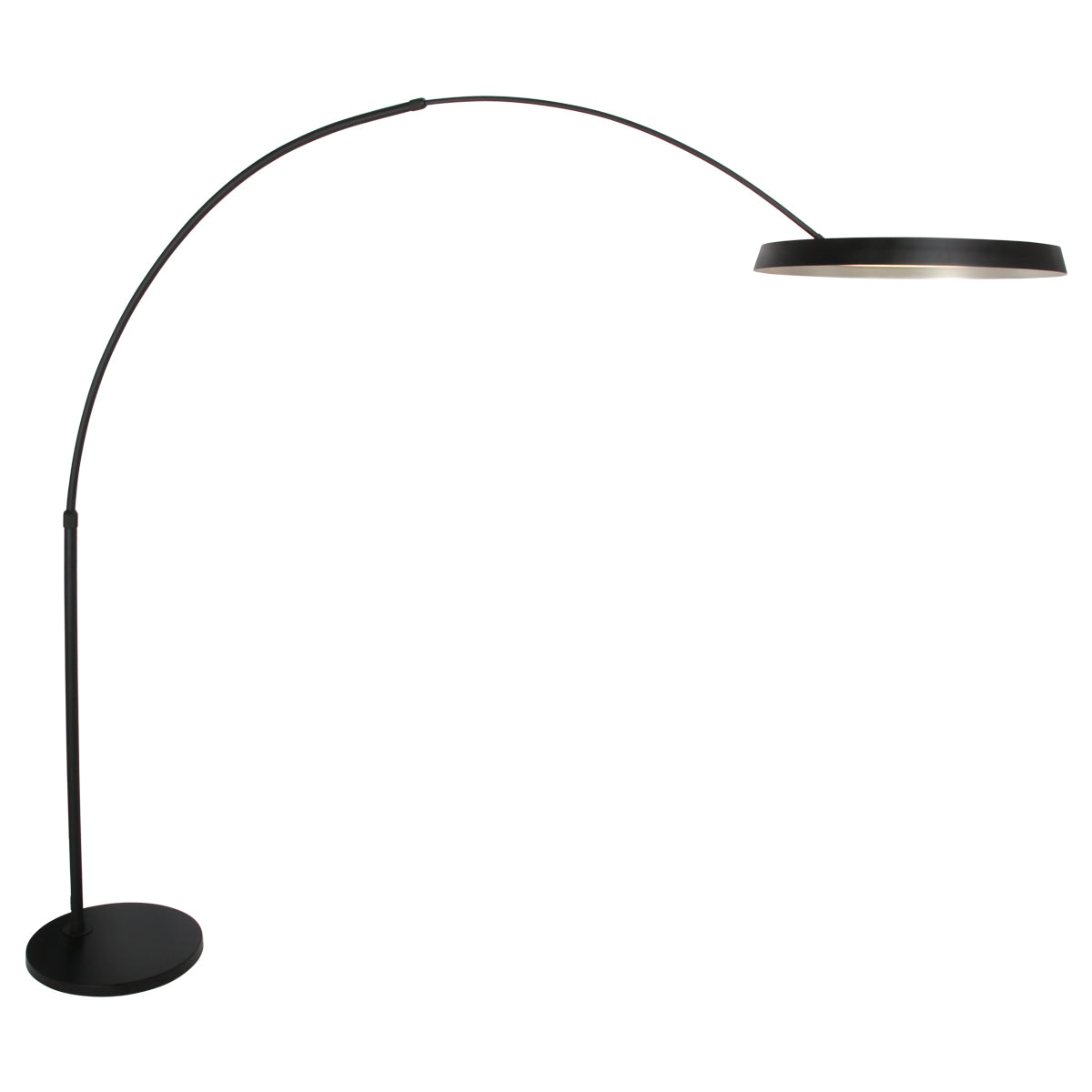zwarte-booglamp-met-grote-led-ring-van-steinhauer-ringlux-main-image