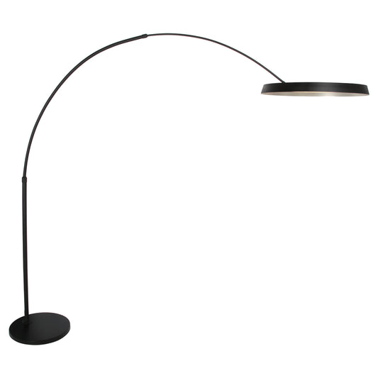 zwarte-booglamp-met-grote-led-ring-van-steinhauer-ringlux-main-image