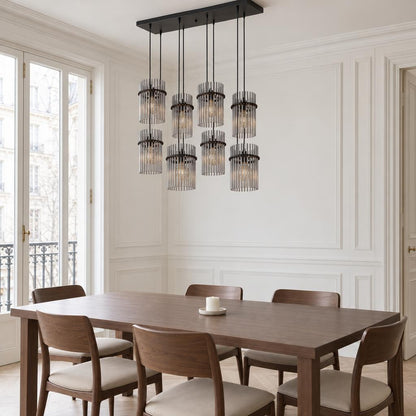 Gorley Pendant Light with Smoked Glass – lifestyle image