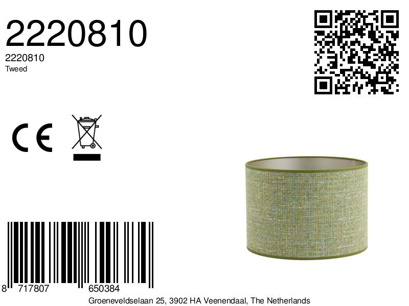 stoffen-lampenkap-groen-in-cilindervorm-light-living-tweed-variant-image8a