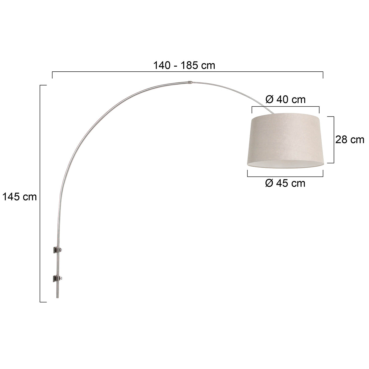 boog-wandlamp-met-lampenkap-steinhauer-sparkled-light-variant-image7