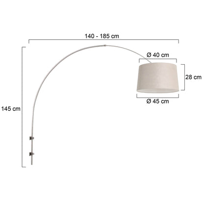 boog-wandlamp-met-lampenkap-steinhauer-sparkled-light-variant-image7